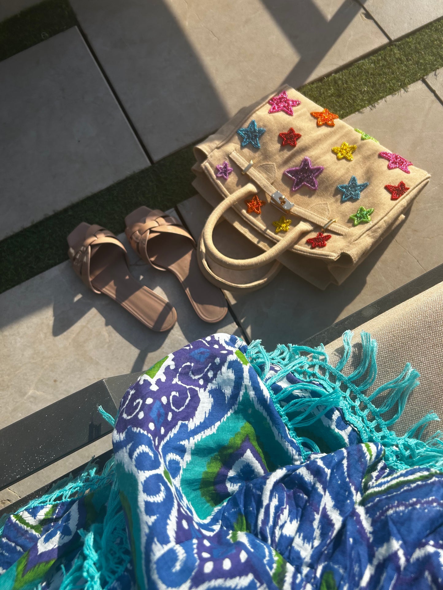 Aunt K's Glam Beach Tote