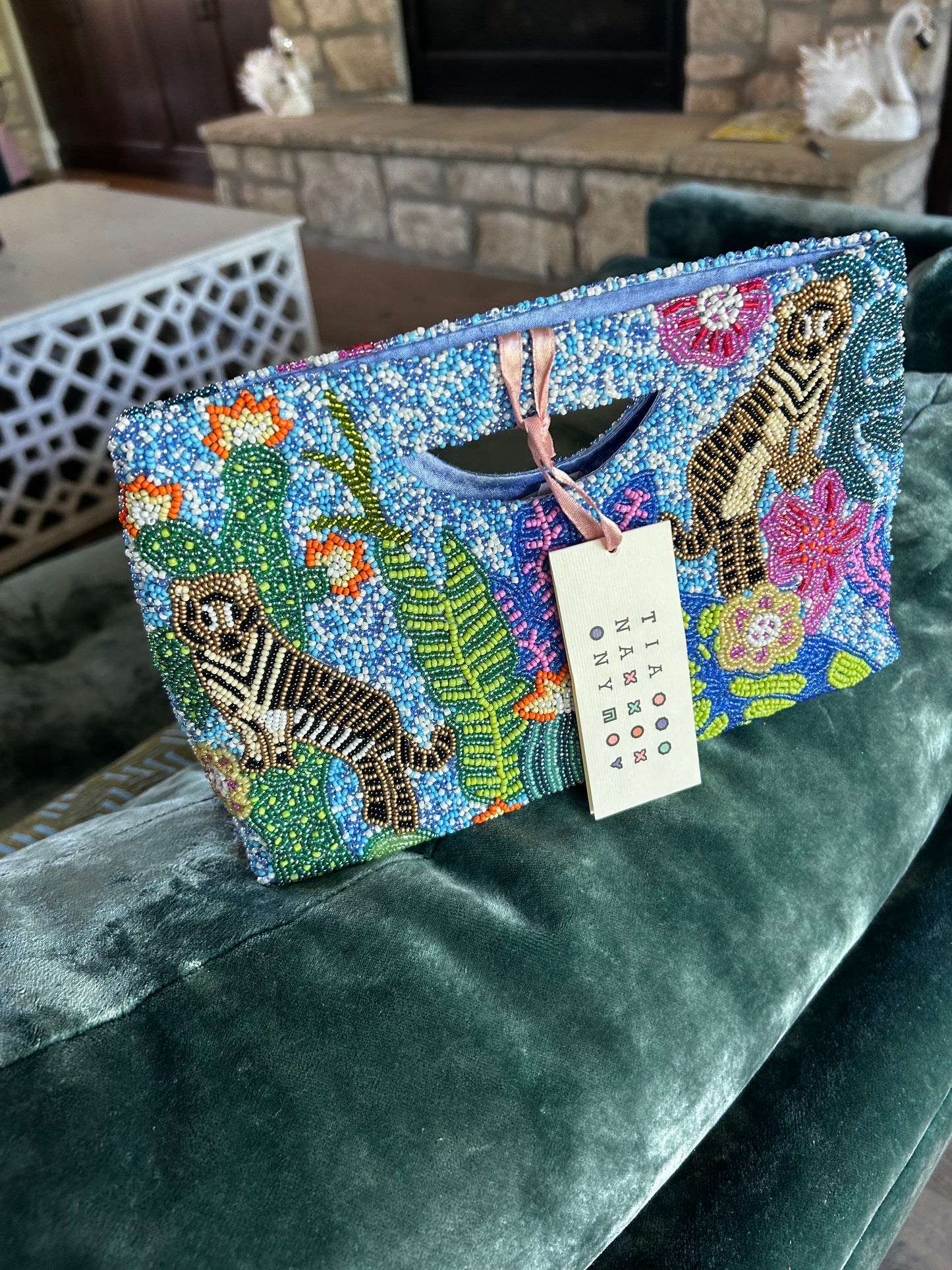 Aunt K's Jungle Reverie Clutch