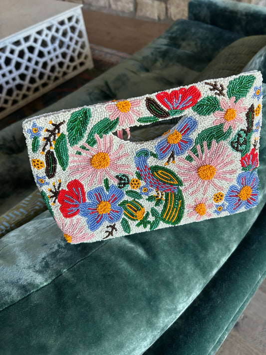 Aunt K's Aviary Allure Clutch